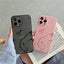 Funda de teléfono de cuero Cute Pikachu para modelos de iPhone