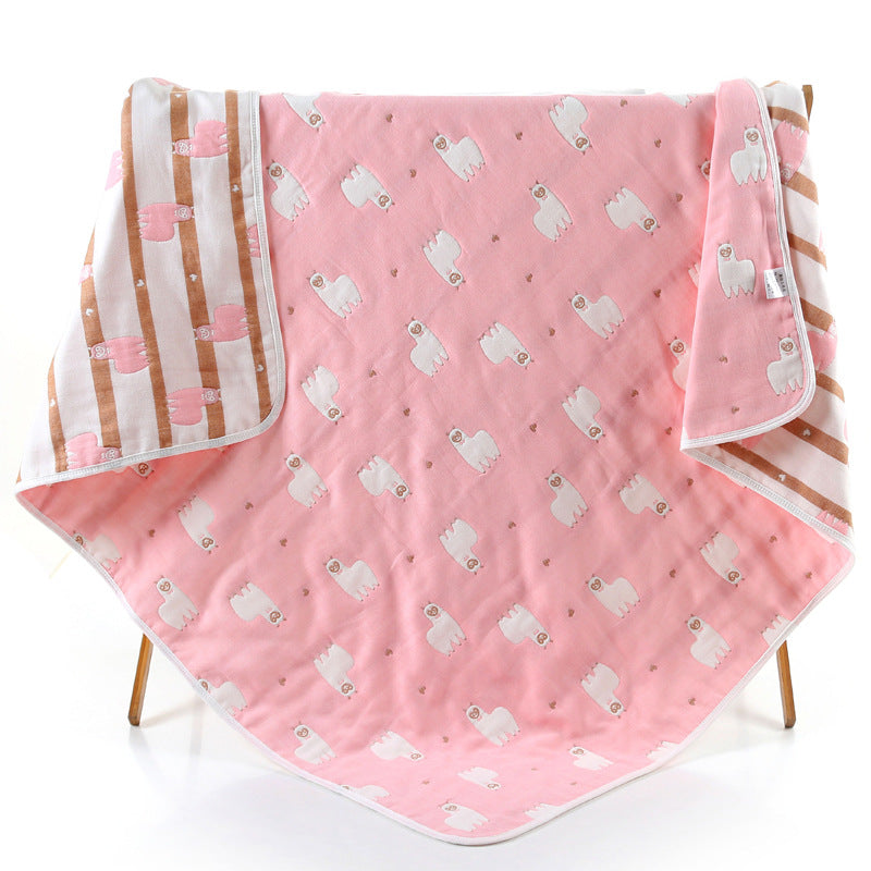 Manta de Recepción Premium 100% Algodón - 110x110cm
