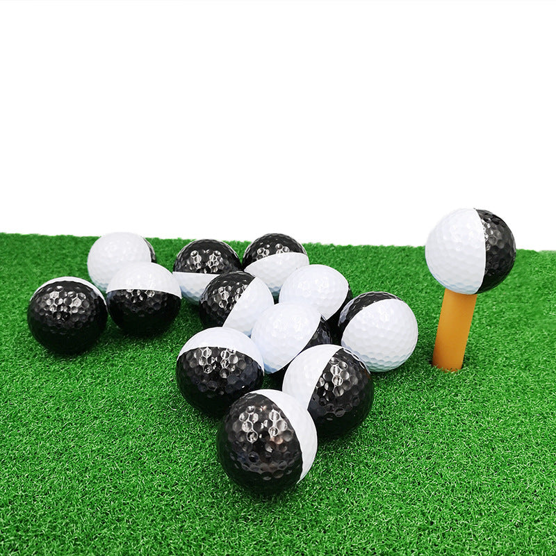 Colorful Golf Ball Black And White Putting Practice Match Ball Golf Ball - Korvel
