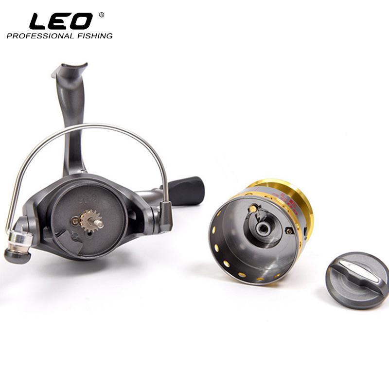 LEO Half Metal Fishing Spinning Reel - 8BB, 5.5:1 Speed Ratio