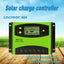 12V 24V 60A 50A 40A 30A  Solar Controller with LCD Function Dual USB 5VDC Output Solar Panel Battery Charge Regulator - Korvel