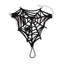 Halloween Finger Mesh Tassel Bracelet Punk Alloy Rose Lace Floral Handmade for Women - Korvel