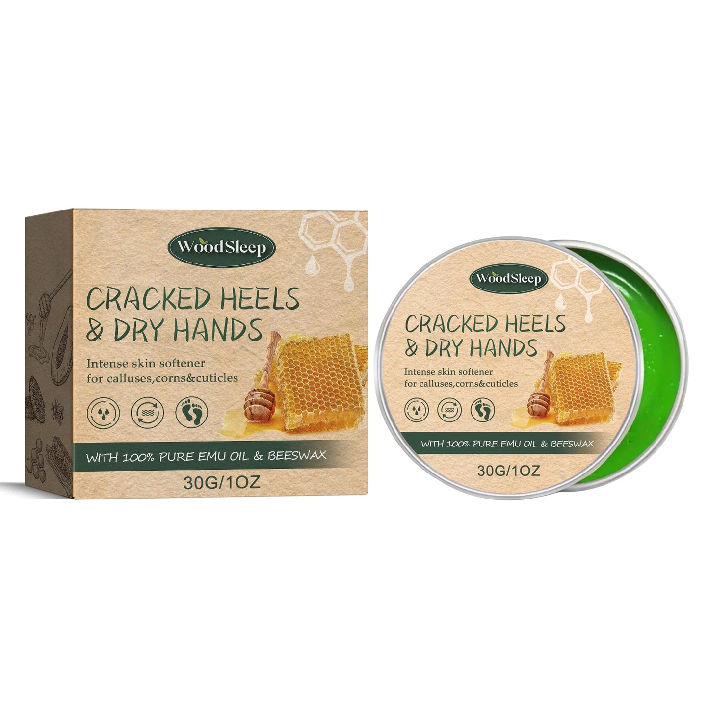 Anti-Crack Hand And Foot Care Cream Moisturizes Skin To Prevent Dry Cracking, Peeling, Freezing And Chapping - Korvel