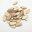 100pcs Elliptic Natural Wooden Chips Crafts For Handmade Card Diy Pattern Tag Scrapbooking Embellishment Wood Making - Korvel