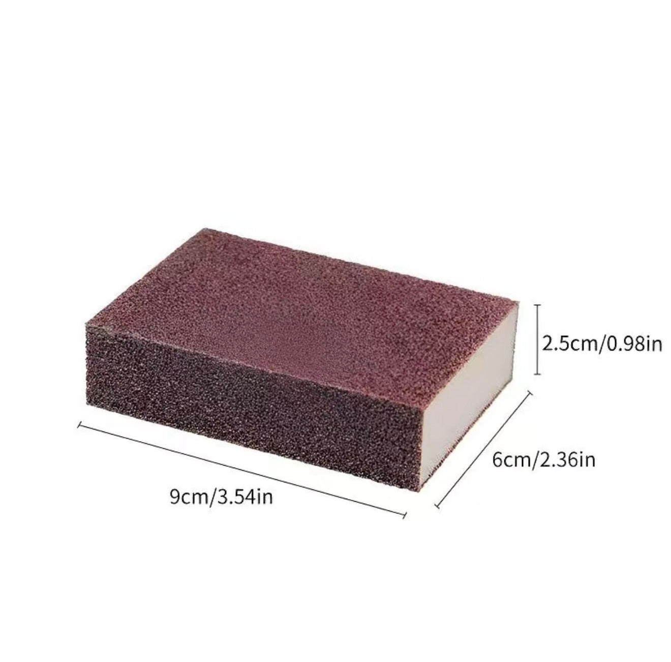 SparkScrub Emery Cleaning Sponge - 3-Pack