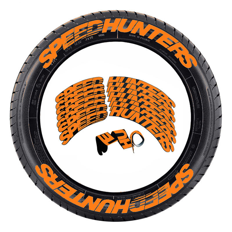 Premium Tire Letter Stickers for Car and Motorcycle Decoration