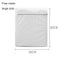 Gray laundry bag, thick and thin mesh bag, laundry for household underwear, and protective bag - Korvel