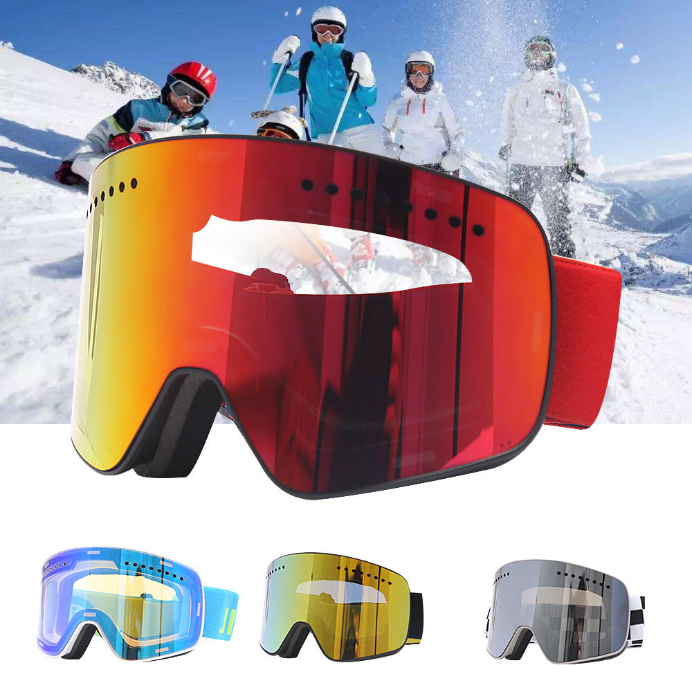 Double Layer Anti-Fog Ski Goggles for Eye Protection