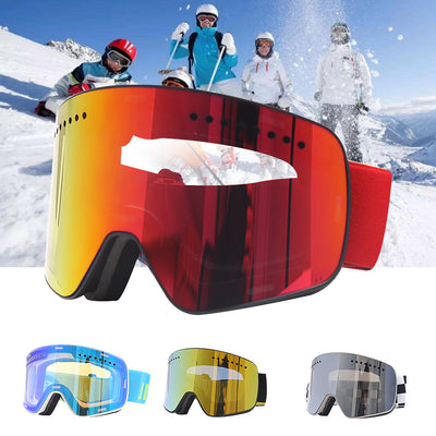 Double Layer Anti-Fog Ski Goggles for Eye Protection