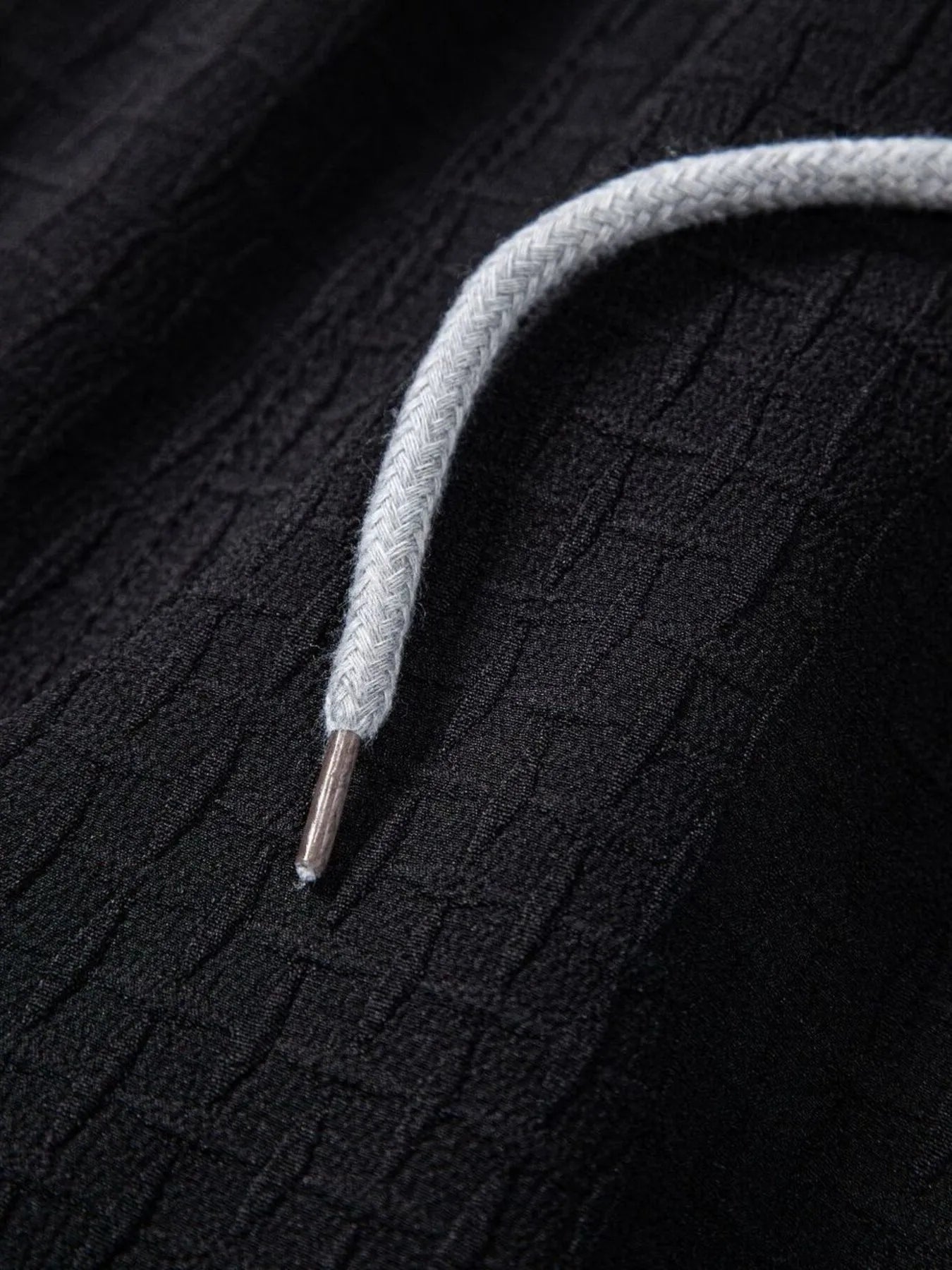 Shorts de jogging texturés classiques pour hommes avec taille élastique