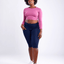JupiterGear Mid-Rise Capri Fitness Leggings with Pockets