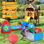Ensemble de Tente de Balles pour Enfants de 5 Pièces avec Tunnels de Rampement