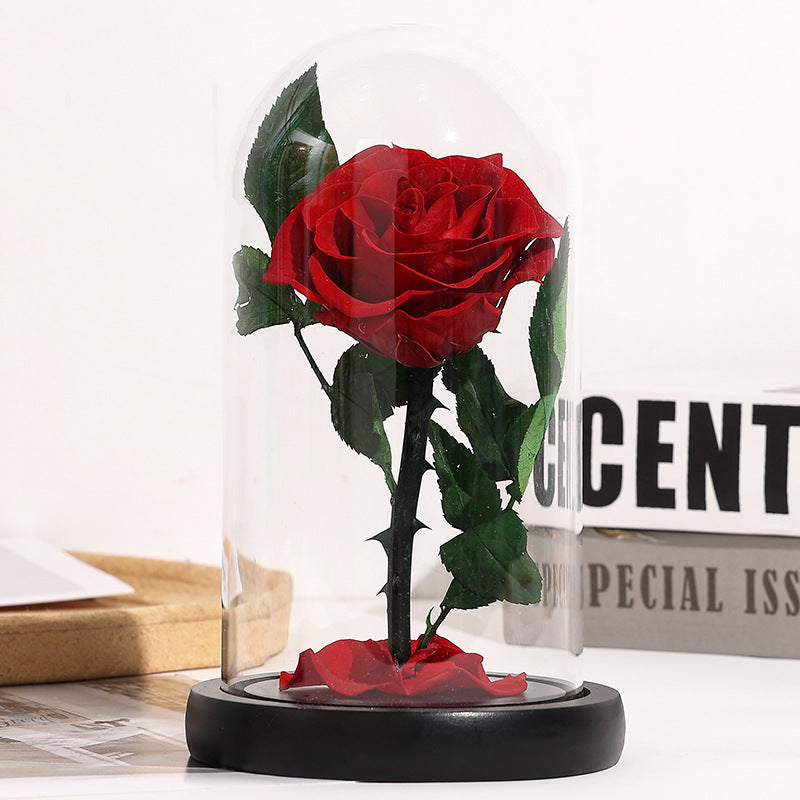 Caja de Regalo Rosa Eterna - Elegancia Floral Atemporal