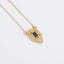 Elegant Roman Retro Flag Design Pendant Necklace