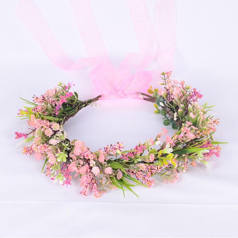 Lavender Floral Headband - Elegant Hair Accessory