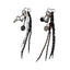 Miu Style Bag Charm Couple Edition Billiard Black 8 Decorative Chain Korean INS Alloy Badminton Climbing Keychain - Korvel