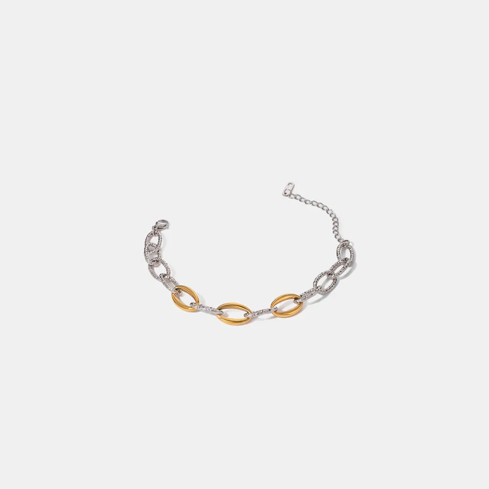 18K Gold-Plated Stainless Steel Bracelet - Korvel