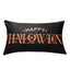 Truc of behandelen/pompoen print Happy Halloween Sierkussen Cover Kussen Case brief print Kussensloop Kussenhoes - Korvel