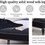 58-Inch Velvet Lounge Chair with Nailhead Trim