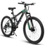 A2660 Ecarpat Mountain Bike 26 inch wheels, carbon steel frame disc brake thumb shift front fork rear shock absorber bike - Korvel