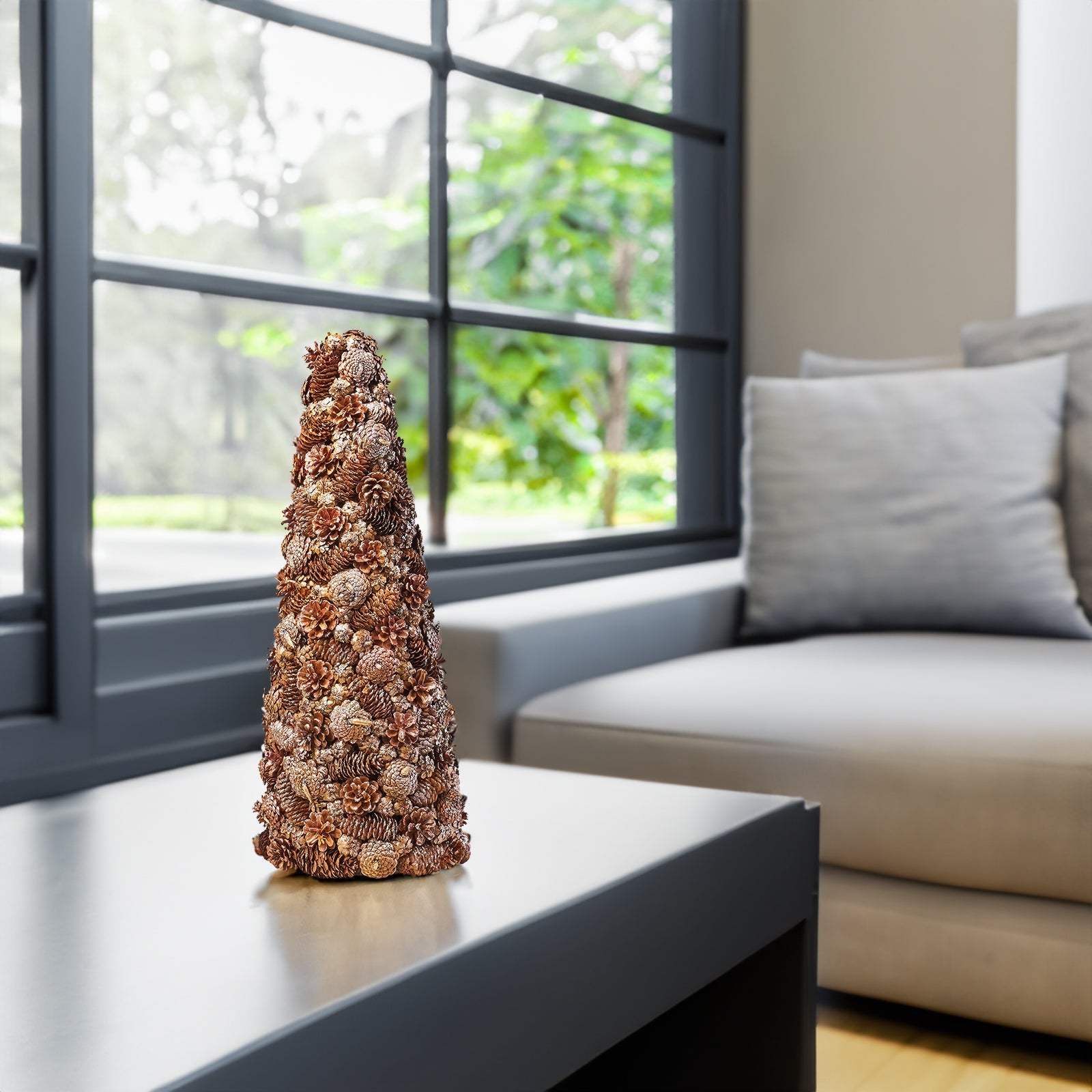 PINE CONE TABLE TOP TREE - Korvel