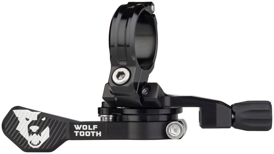 Levier de poste de selle Wolf Tooth ReMote Pro - Collier de 22,2 mm Noir