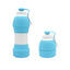 Silicone Folding Water Bottle - Portable & Space-Saving