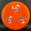Putter de disc golf X-Line P2 Triple Mini Huk Stamp
