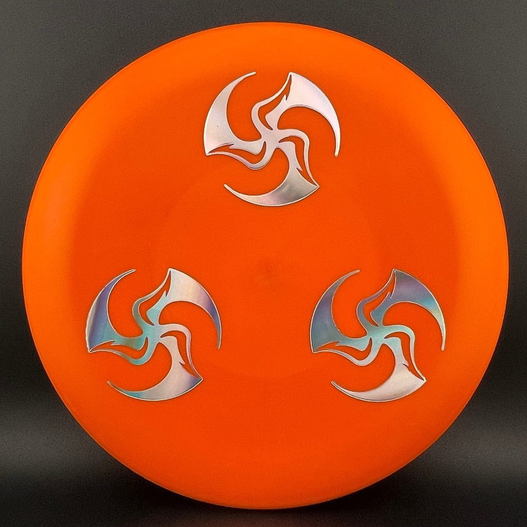Putter de disc golf X-Line P2 Triple Mini Huk Stamp
