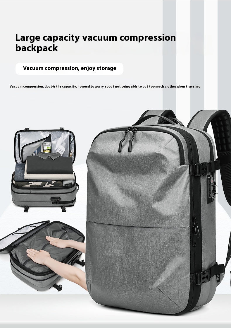 Mochila de Compresión Multifuncional para Viajes para Hombres y Mujeres