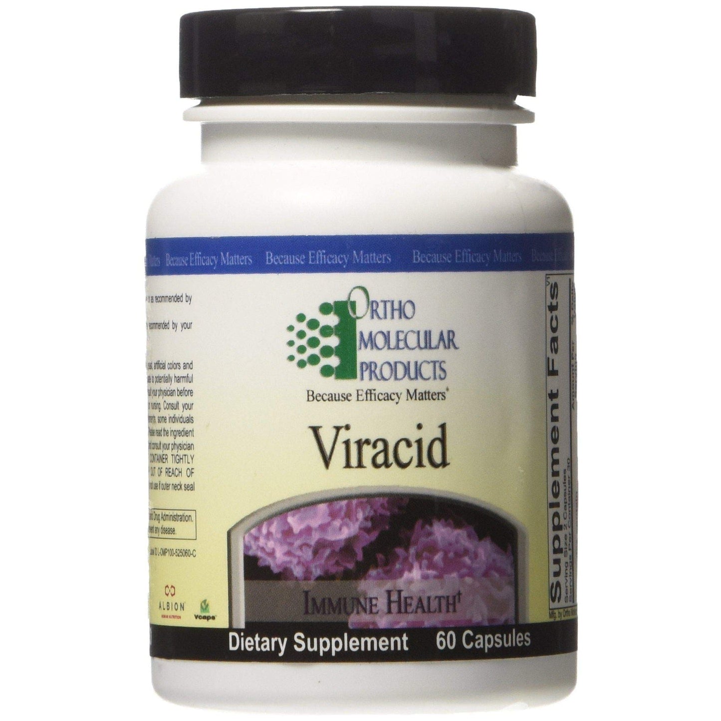 Ortho Molecular Products Viracid - 60 Capsules Premium