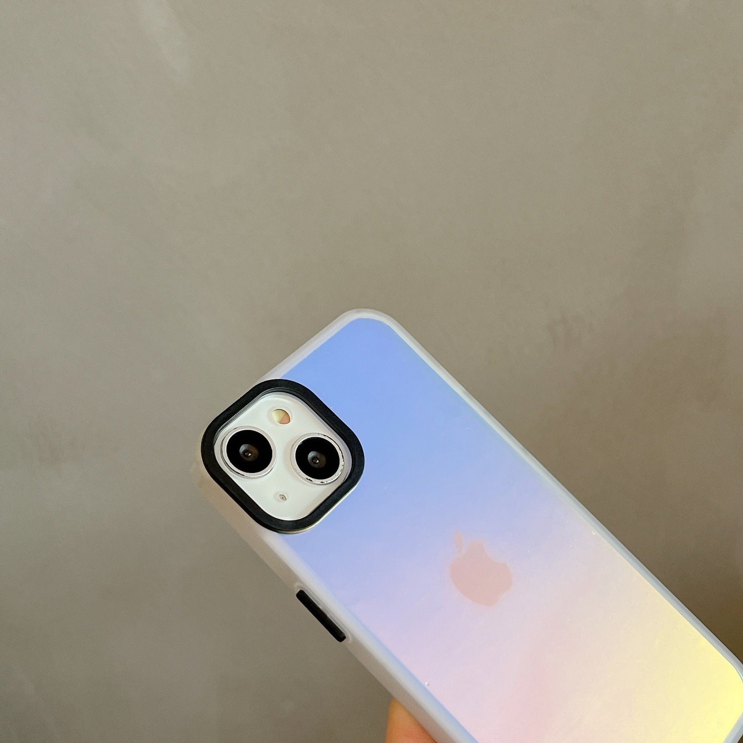 Gradient Transparent Frosted Case for iPhone 15 Pro Max
