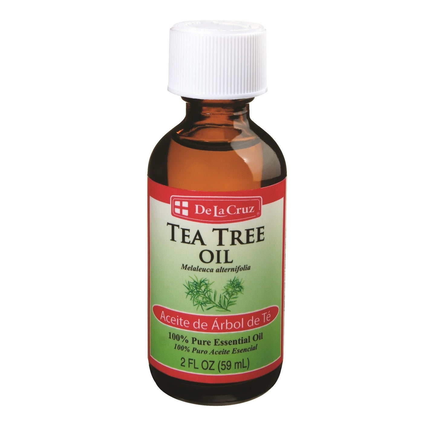 De La Cruz 100% Pure Tea Tree Oil - 2 Fl Oz