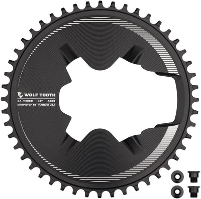 Wolf Tooth Aero Direct Mount 1x Chainring - 48t for Shimano Dura-Ace R9200