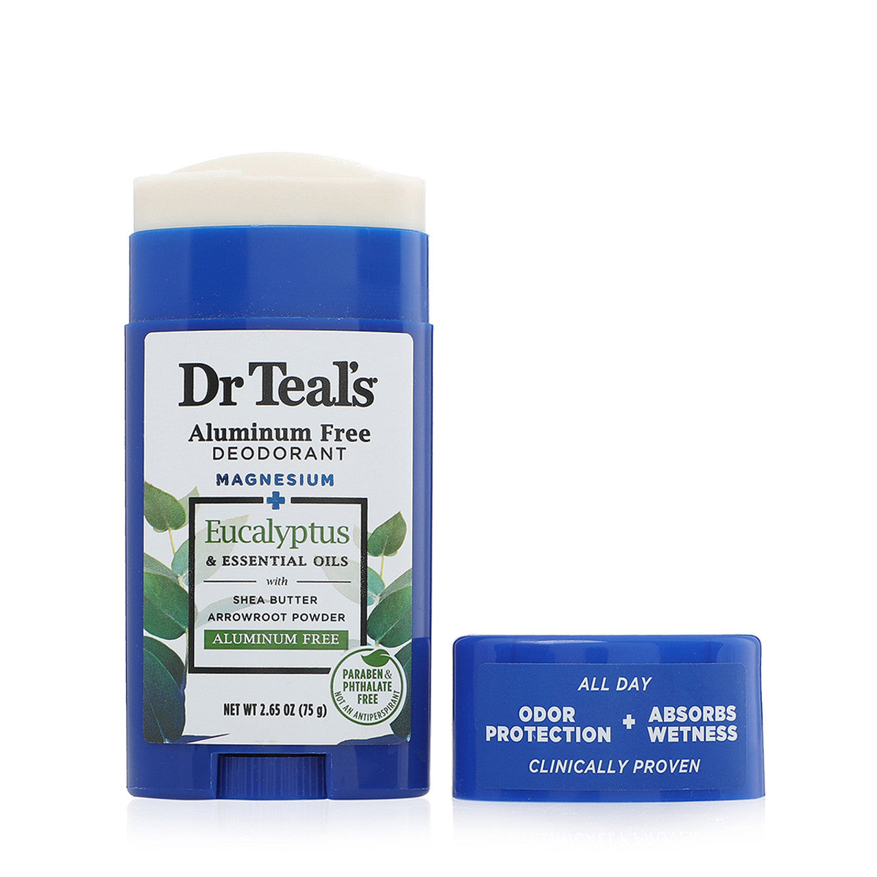Déodorant sans aluminium de Dr Teal, Eucalyptus 2,65 oz