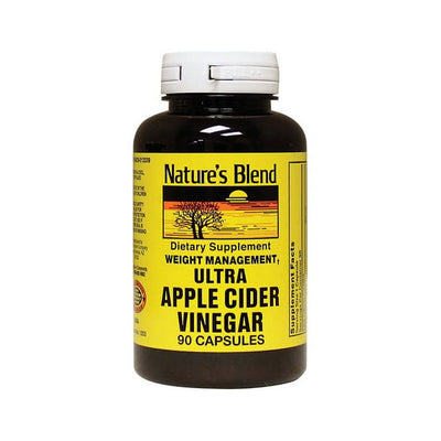 Nature's Blend Ultra Apple Cider Vinegar - 600 Mg (90 Capsules)