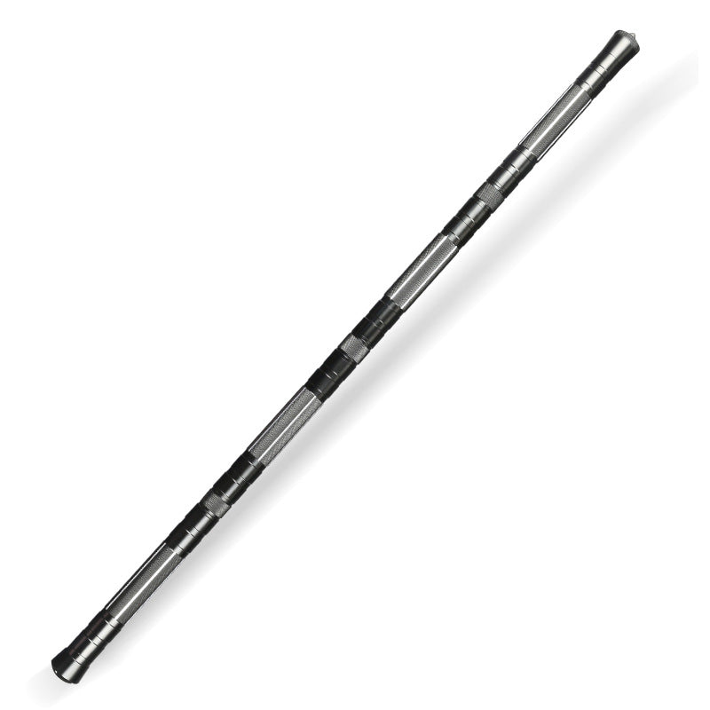 Climbing Stick Multi-Function Sickle Harpoon T-Shaped Four Section Stick Six Section Stick With Knife Tool Vehicle Outdoor Supplies - Korvel
