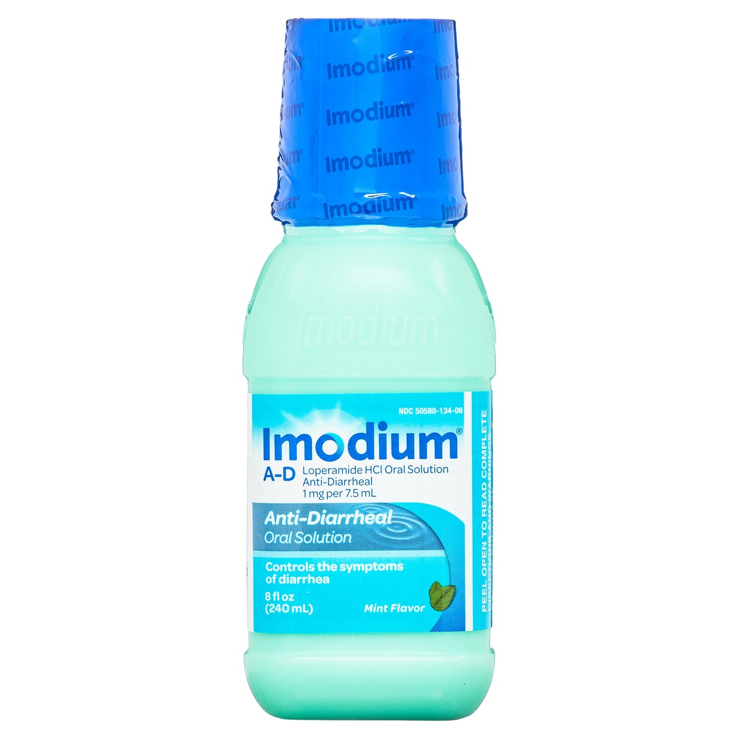 Imodium A-D Liquide Médicament Anti-Diarrhéique, Saveur Menthe, 8 Fl. Oz