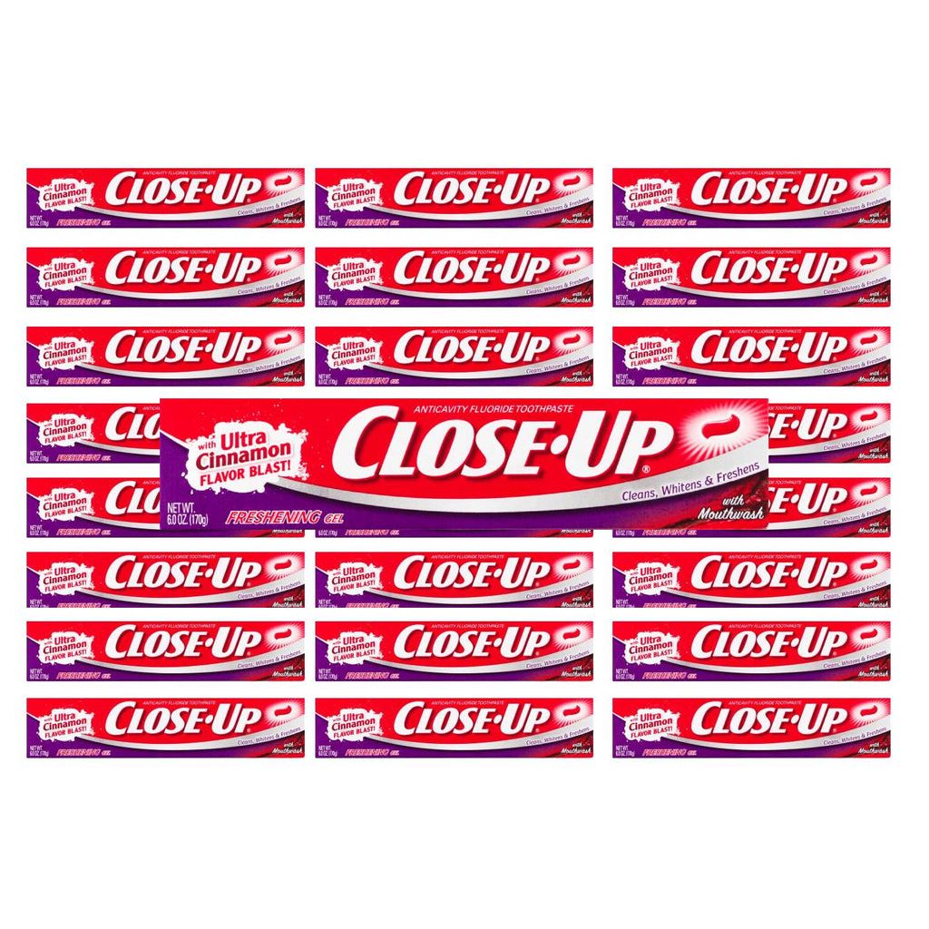 Pasta de Dientes Close-Up con Sabor Ultra Canela - 6 Oz