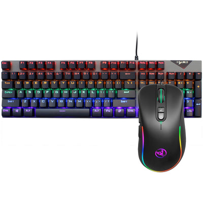 RGB Backlit Mechanical Keyboard and Mouse Set