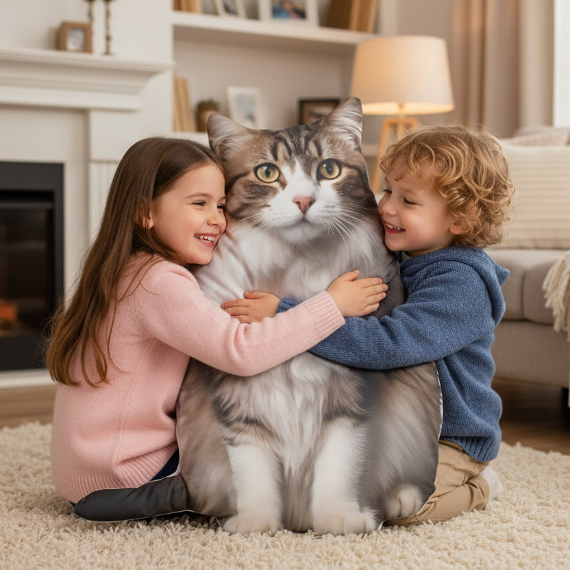 Coussin décoratif Snuggle Kitty