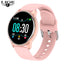Women Smart Watch Real-time Weather Forecast Activity Tracker Heart Rate Monitor Sports Ladies Smart Watch Men For Android IOS - Korvel