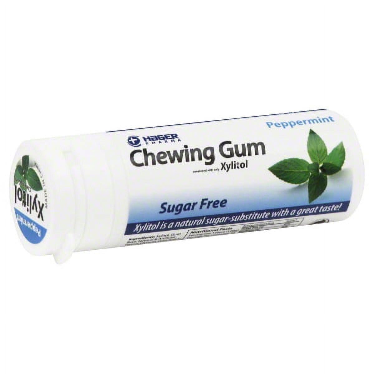Gomme à mâcher Xylitol Hager Pharma - Menthe - 30 Ct - Caisse de 6