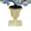 Set of 4 Premium Artificial Christmas Trees with LED Lights