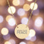 Speak Your Peace Circle Necklace - Engraved Jewelry