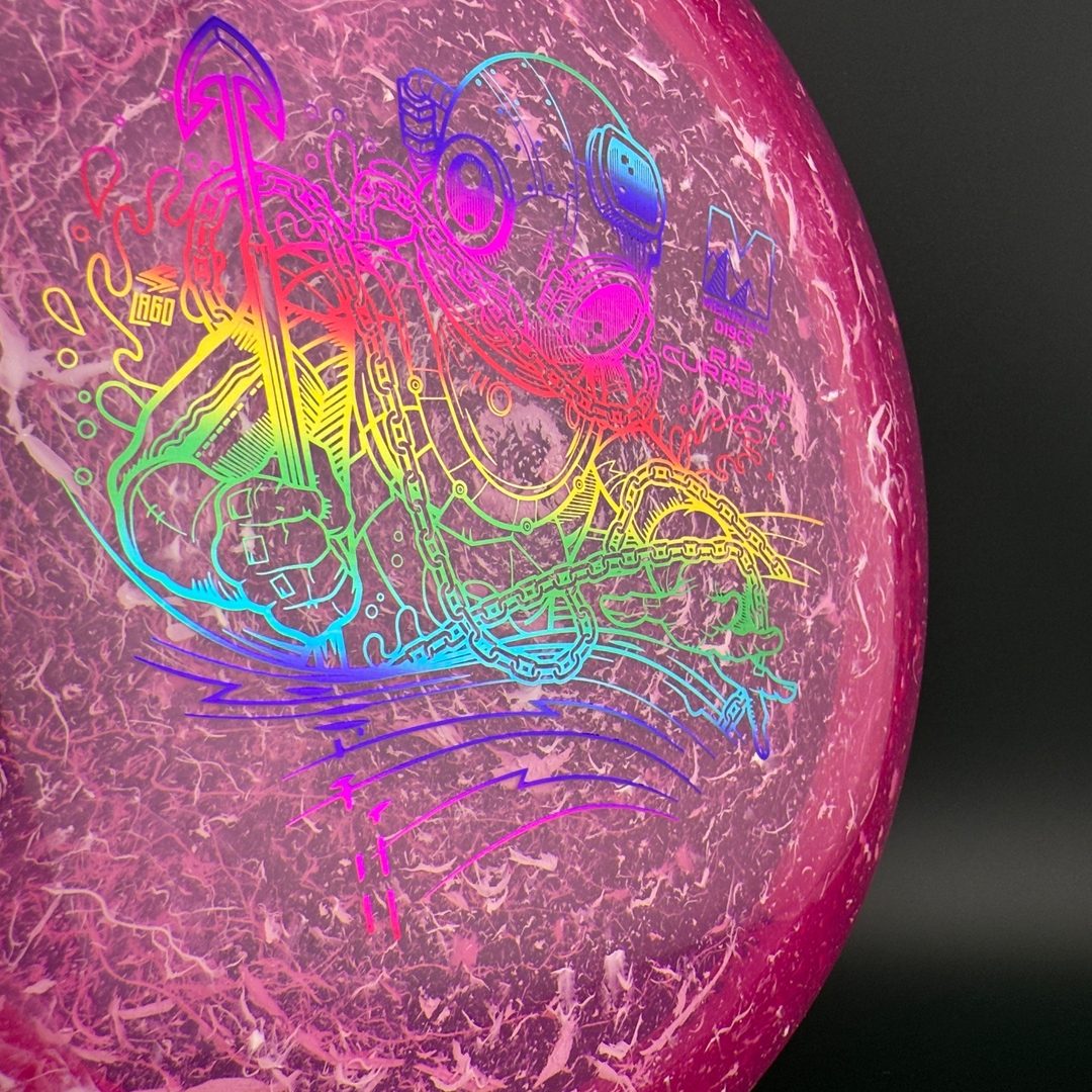 Marbled Clarus Rip Current Disc Golf Driver