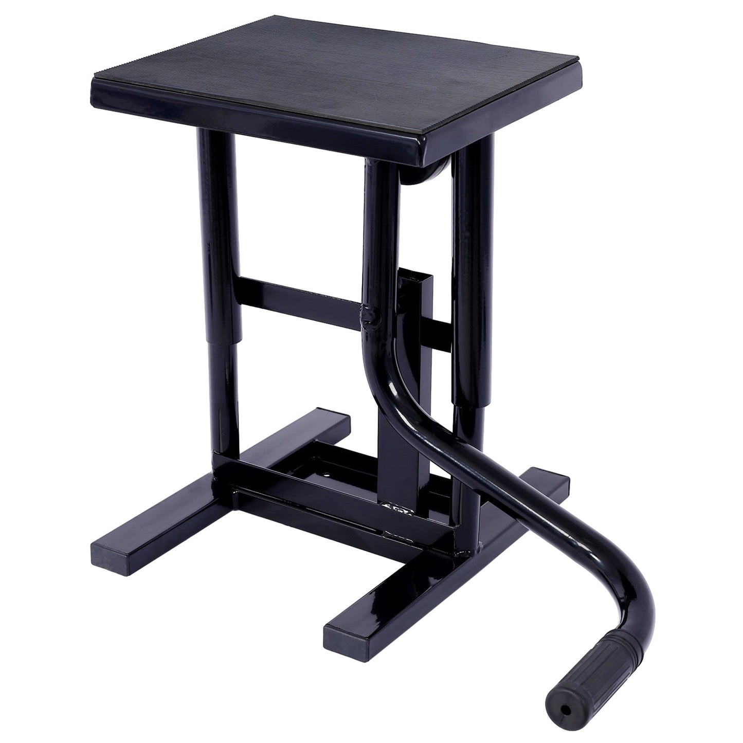 Motorcycle Dirt Bike Stands and Lifts Jack Stand Steel Lift 11"-16.5" Adjustable Height 330 LBS Load Capacity Heavy Duty Steel B - Korvel