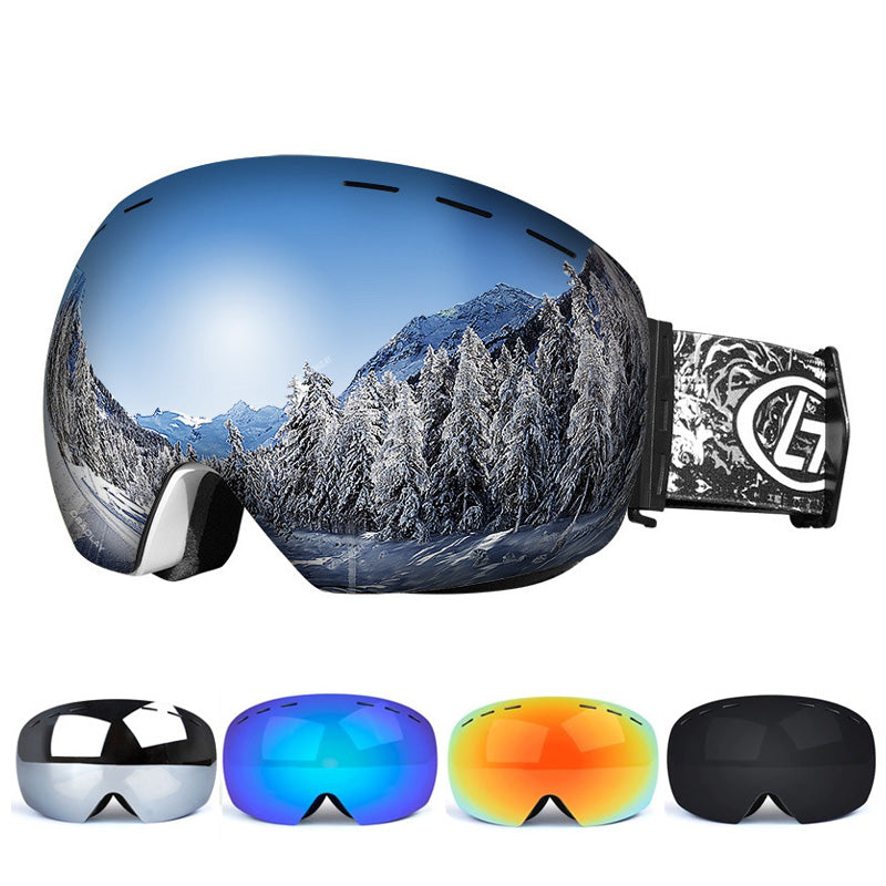 Lunettes de ski premium avec protection UV et caractéristiques anti-buée