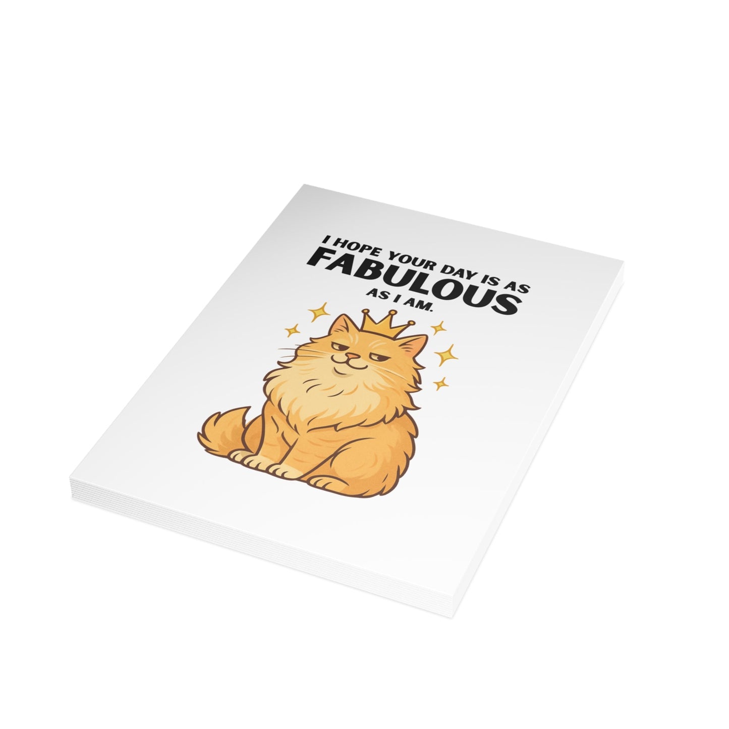 Espero que tu día sea tan fabuloso como yo - Set de Tarjetas de Felicitación