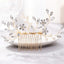 Pearl hair comb headdress Hand-woven crystal comb hair accessories - Korvel